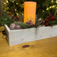 Farmhouse crates with metal handles