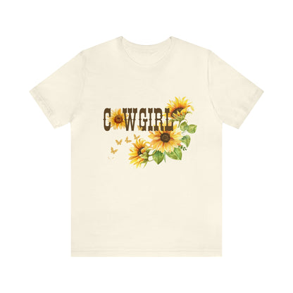 Cowgirl (sunflowers and butterflys)