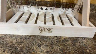 Countertop Wine Down Wine Rack