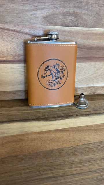 Horse Design Flask