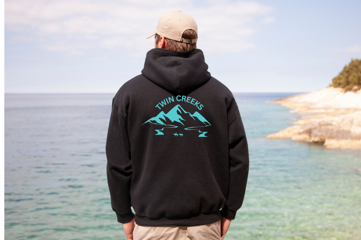 Twin Creeks Turquois Hoodie